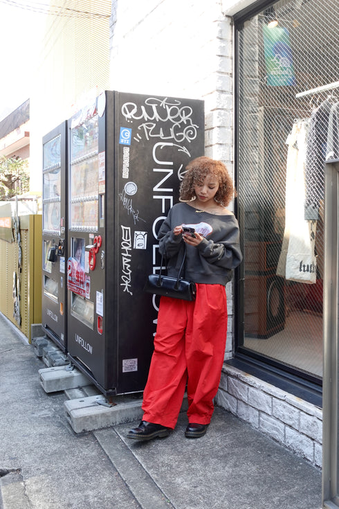 ボリュームラフパンツ